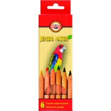 Koh-i-Noor Koh-I Noor Jumbo Natur Kuru Boya Seti 6 Lı 0271