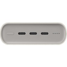 Daisy Home 20000 Mah 45 Watt Powerbank, Hızlı Şarj, Pd 2.0, 3 Çıkışlı, Kablo Dahil, Bej, 2024 Model