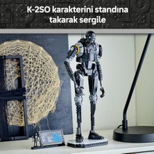 Daisy Home K-2so Güvenlik Droidi 75434 – 10 Yaş ve Üzeri Çocuklar Için Andor Temalı Koleksiyonluk Sergileme Oyuncağı, Hayranlara Yaratıcı Hediye Fikri (845 Parça)