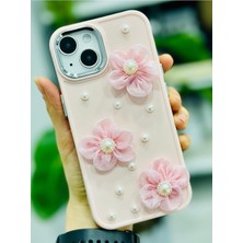 Daisy Home 13-14 ve 15 ile Uyumlu Tül Çiçek Oyuncak Tasarımlı Esnek Silikon Kılıfı