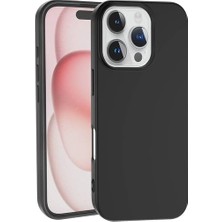 Daisy Home Premium 16 Pro Max Kadife Iç Yüzey Mat Dış Yüzey Koruyucu Kılıf, Siyah/beyaz (Siyah)