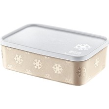 Daisy Home No Frost Saklama Kabı 1600 ml Latte