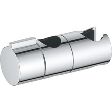 Daisy Home Duş Başlığı Tutucu, 22 mm Sürgülü Raylar ile Uyumlu, El Duşu Tutucu, Duş Başlığı Askısı, Hareketli, Ayarlanabilir, Krom, 27723001