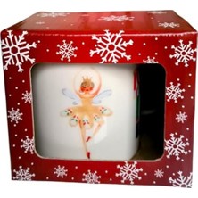 Daisy Home Kurşun Asker ve Balerin Desenli Porselen Kupa