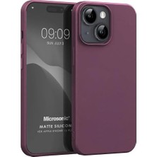 Daisy Home Kılıf Silicone 15 Plus Için Mor [ 15 Plus ile Uyumlu Kılıf - Mor]