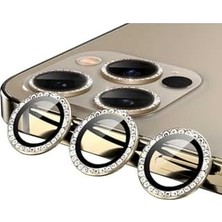 Daisy Home (5606) Swarovski Taşlı Kamera Lens Koruma Koruyucu 13 Pro ile Uyumlu