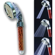 Daisy Home Arıtmalı Tasarruflu Duş Başlığı - 3 Fonksiyonlu Püskürtme Modları, %200'E Kadar Artan Su Basıncı ve %35'e Varan Su Tasarrufu, Kireç ve Klor Azaltıcı Özellikli