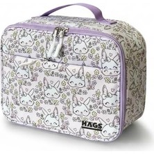 Daisy Home Haegs Çocuk Beslenme Çantası, Kız Çocukları Için Öğle Yemeği Kutusu - Termal Yalıtımlı Kız Çocuk Beslenme Çantası, Kreş ve Okul Için Küçük Öğrenci Öğle Yemeği Kutusu - Bunny