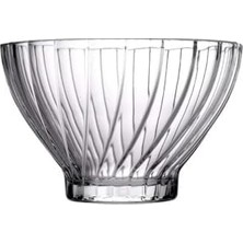 Daisy Home Cam Kase Seti – Çizgili Desenli, 6’lı Servis ve Tatlı Kasesi, Salata, Meze, Çerez ve Dondurma Için Şık Sofra Gereci