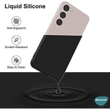 Daisy Home Silicone Galaxy S23 Fe Kılıf Siyah [galaxy S23 Fe ile Uyumlu Kılıf - Siyah]