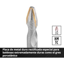 Daisy Home Orijinal Xs-Case 4-Parça Seramik Ucu Seti (Özel Taşlanmış Plaka, Merkez Nokta, E 6.3 Şaft, Saklama Kutusu Dahil) - 49051404