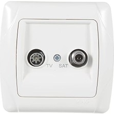 Daisy Home Carmen Beyaz Tv-Sat Sonlu A.opp