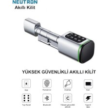 Daisy Home Akıllı Kilit, Parmak Izi, Anahtar, Tuş Paneli, Kart, Mobil App