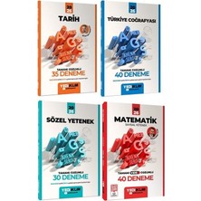 Anla Kazan Yayınları Yeni Ags - Yediiklim 2026 Meb-Ags Sözel + Sayısal Yetenek + Tarih + Türkiye Coğrafyası 145 Deneme Ahenk Serisi 4 Lü Set Yediiklim Yayınları