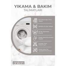 Daisy Home %100 Pamuk Pudra Havlu Saç Kurutma Bonesi Kafa Havlusu Duş Banyo Bonesi Islak Saç Kurulama
