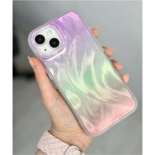 Daisy Home 13-14 - 15 ile Uyumlu Renk Geçişli Parlak Tasarımlı Silikon Kılıf