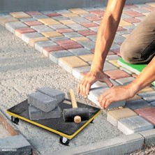 Daisy Home MS573 200KG 60X45CM Dört Tekerli Yük ve Paket Taşıma Arabası