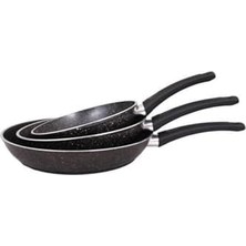 Daisy Home Mehtap 3lü Granit Tava Seti 18-22-26CM