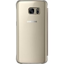 Daisy Home Galaxy S7 Cep Telefonu Kılıfı, Şeffaf Altın