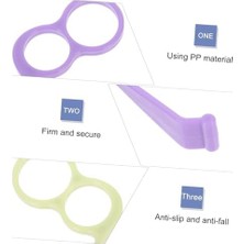 Daisy Home Cep Telefonu Parmak Tutucu 4 Adet Yüzük Tipi Akıllı Telefon Tutucu Şık Telefon Standı Kullanım Hafif ve Taşınabilir