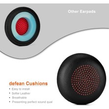 Daisy Home Defean Voyager Focus Uc Kulak Pedleri - Yedek Kulak Yastığı Kılıfı Poly Voyager Focus Uc, Plantronics Voyager Focus Uc B825 Binaural, Blackwıre 5220 5210 7225, Voyager Focus 2 Uc Usb-A Kulaklık