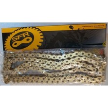 Sfr Zincir Gold 520H-120L Bajaj Pulsar Ns 200 Mct 250 YZF-R25 Mt-