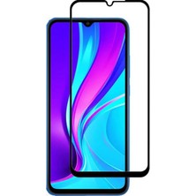 Daisy Home Galaxy A02S ile Uyumlu Temperli Cam Full Ekran Koruyucu Kkd Siyah