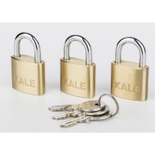 Daisy Home Kilit 3 Ortak Anahtarlı Pirinç Asma Kilit 30MM Blisterli
