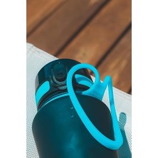 Daisy Home Vagonlife 550 ml Tritan Silikn Taşıma Askılı Su Matarası