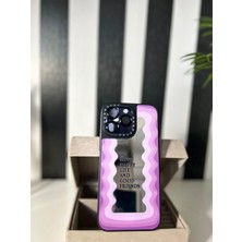 Daisy Home 13 Pro Ile Uyumlu Aynalı Telefon Kılıfı – Şok Darbe Koruması, Çizilmez Ayna Kapak, Kamera Koruyucu Kapak, Kadın ve Erkek Için Şık Koruyucu Kılı (Morprenses)