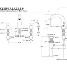 Daisy Home Pirinç Iki Sap Yaygın Toilette Musluk