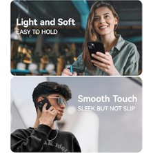 Daisy Home Psr Aksesuar 14 Silikon Kılıf – 14 ile Uyumlu, Leke Tutmaz, Iç Kısmı Süet, Silinebilir, Kamera Koruyucu Çıkıntılı Kapak (Siyah)