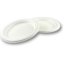 Daisy Home 18CM Ekolojik Kağıt Karton Tabak Kase 250 Adet