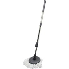 PremiumPort Eco 360 Derece Otomatik Mikrofiber Mop Yedek Seti + Sap, Temizlik Kolaylığı