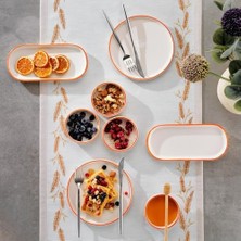 Daisy Home Schafer Iconic 4 Kişilik Kahvaltı Takımı 10 Parça-Turuncu