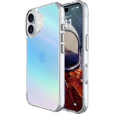 Daisy Home Bix 16 Pure Renk Geçişli Şeffaf Kılıf Çizilmeye Dayanıklı Darbe Emici Mavi