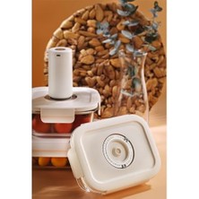 Daisy Home Arow Vakumlu Cam Saklama Kabı Seti & Gıda Torbası