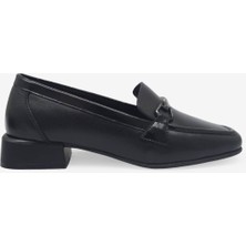 Kanuga Kadın Casual Deri Ayakakbı Siyah SCL7202