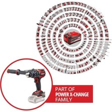 Daisy Home Professional Akülü Darbeli Vidalama Tp-Cd 18/120 Li-I Bl-Solo Power X- (18 V, Kömürsüz, 120 Nm, Darbeli Delme Fonksiyonu, 13 mm Mandren, 2 Vites, Akü Dahil Değildir) - 4514310