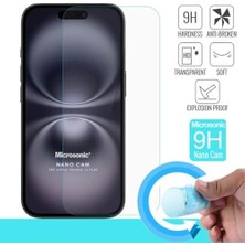 Daisy Home 16 Plus Glass Cam Ekran Koruyucu [ 16 Plus ile Uyumlu Ekran Koruyucu - Şeffaf]