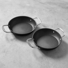 Daisy Home Lorena 2 Parça Titanyum Sahan Seti