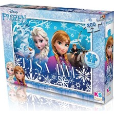 Flamex  200 Parça Frozen Puzzle