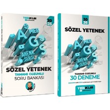Anla Kazan Yayınları Yeni Ags - Yediiklim 2026 Meb-Ags Sözel Yetenek Soru Bankası + 30 Deneme Ahenk Serisi 2 Li Set - Yusuf Bayraktar Yediiklim Yayınları