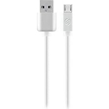 Daisy Home AND-KC19B 1m Beyaz 2.4A Micro USB Data + Sarj Kablosu