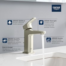 Daisy Home Tek Kollu Lavabo Bataryası - Krom