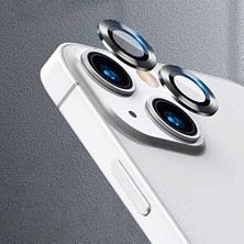 Daisy Home 13 Mini ile Uyumlu Kamera Lens Koruyucu Çerçeveli Koruyucu Cl-04 Gri