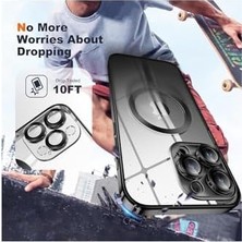 Daisy Home - Galaxy A07 ile Uyumlu Kılıf ile Uyumlu Wirelles Şarj Destekli Parlak Renkli Kenarlı Şeffaf Lensli Silikon