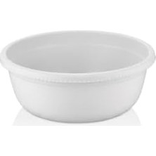 Daisy Home Plastik Badya Çok Amaçlı Banyo ve Mutfak Leğeni Beyaz (3,5 Litre)