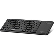 Nemere Bluetooth + Wıreless Klavye + Touch Pad Q Siyah HDX2505