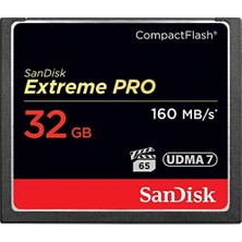 Daisy Home Extreme Pro 32GB Compactflash Hafıza Kartı Udma 7 160MB/SN'E Kadar - SDCFXPS-032G-X46